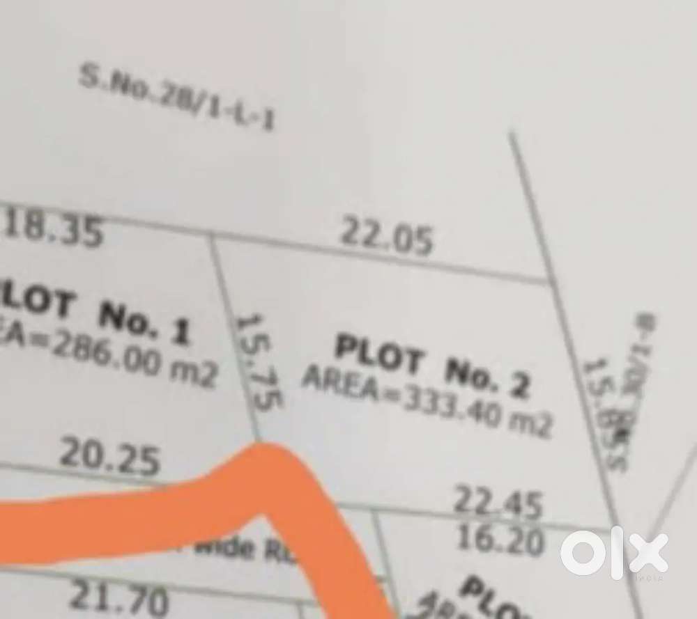 333sq sanad plot mugali near gogal