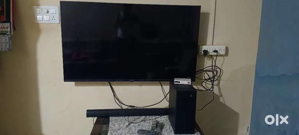 Sansui Led tv 55 new Brand tv with speaker