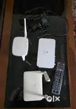 Wifi Modem and Setof box keralavision