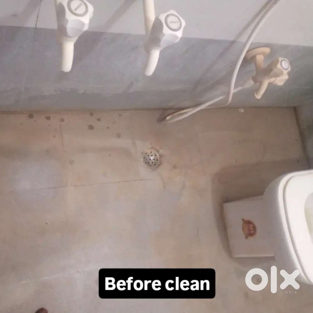 bathroom cleaning