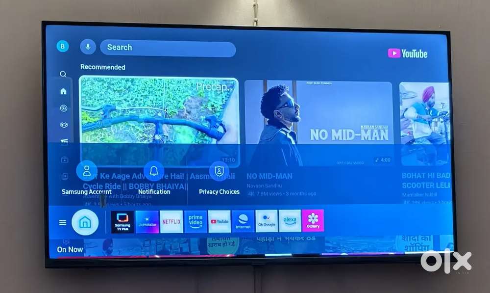 SAMSUNG 55 inches Smart LED Tv