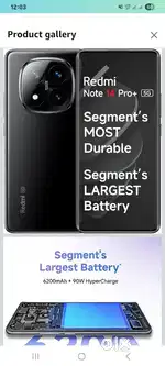 Redmi note 14 pro plus 5g 12+512gb