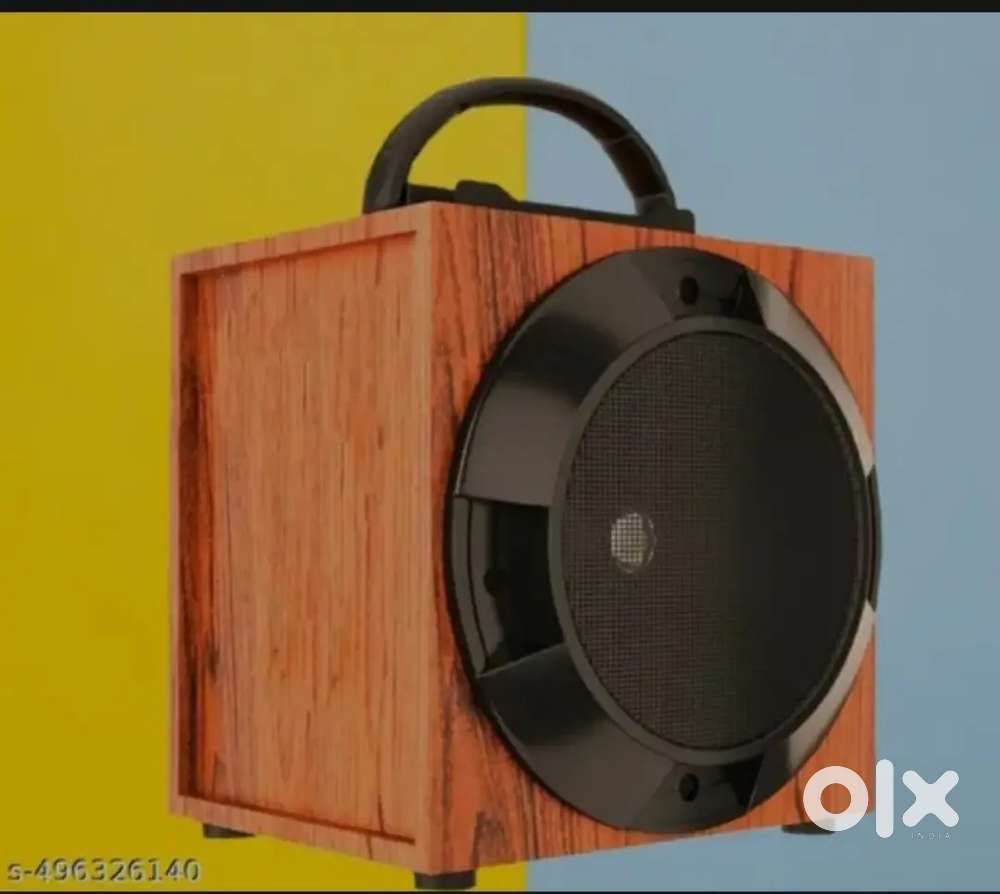 Wooden bluetooth speaker