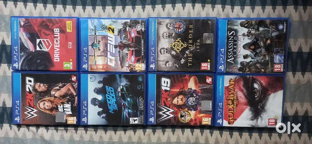 PS4 GAMES DVD