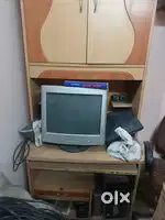 Desk top with table