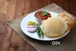 Chola Bhatura cook