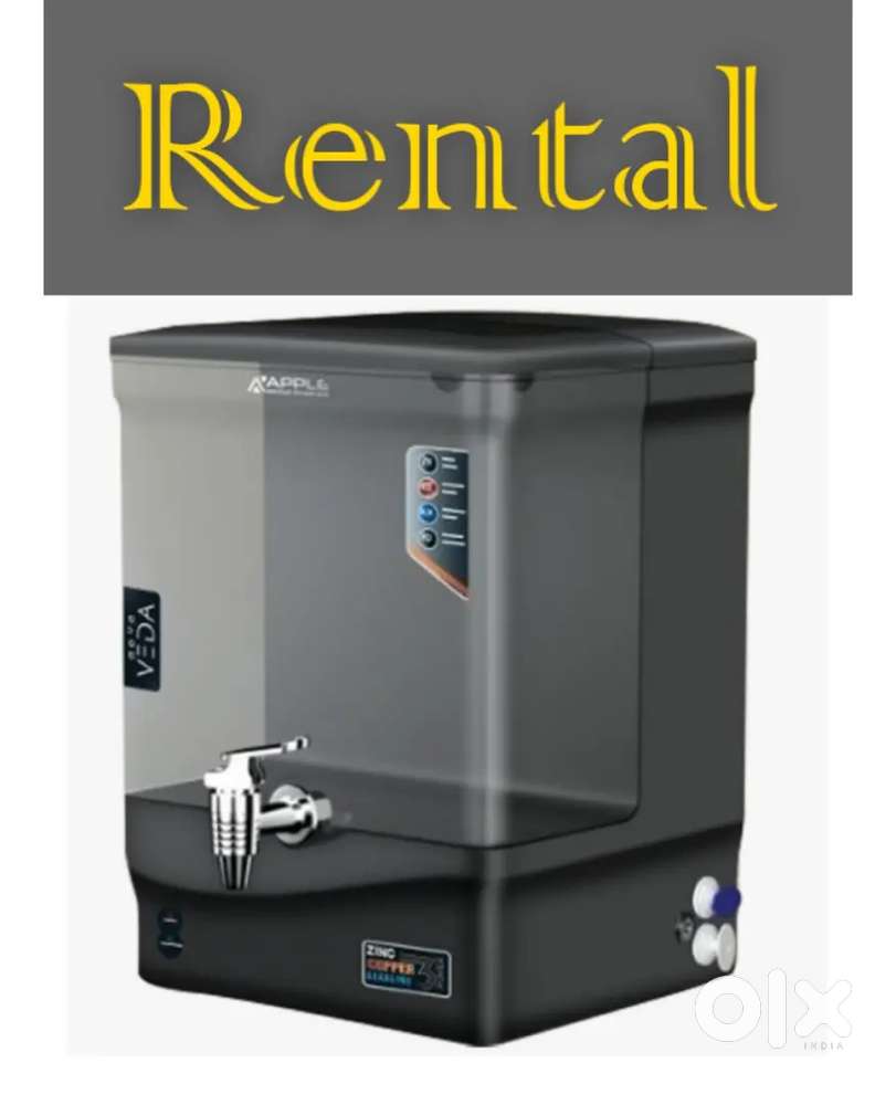 Ro water purifier available on rent