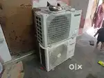 1.5 ton 3. Star and 5 star inverter and non inverter ac new indoor