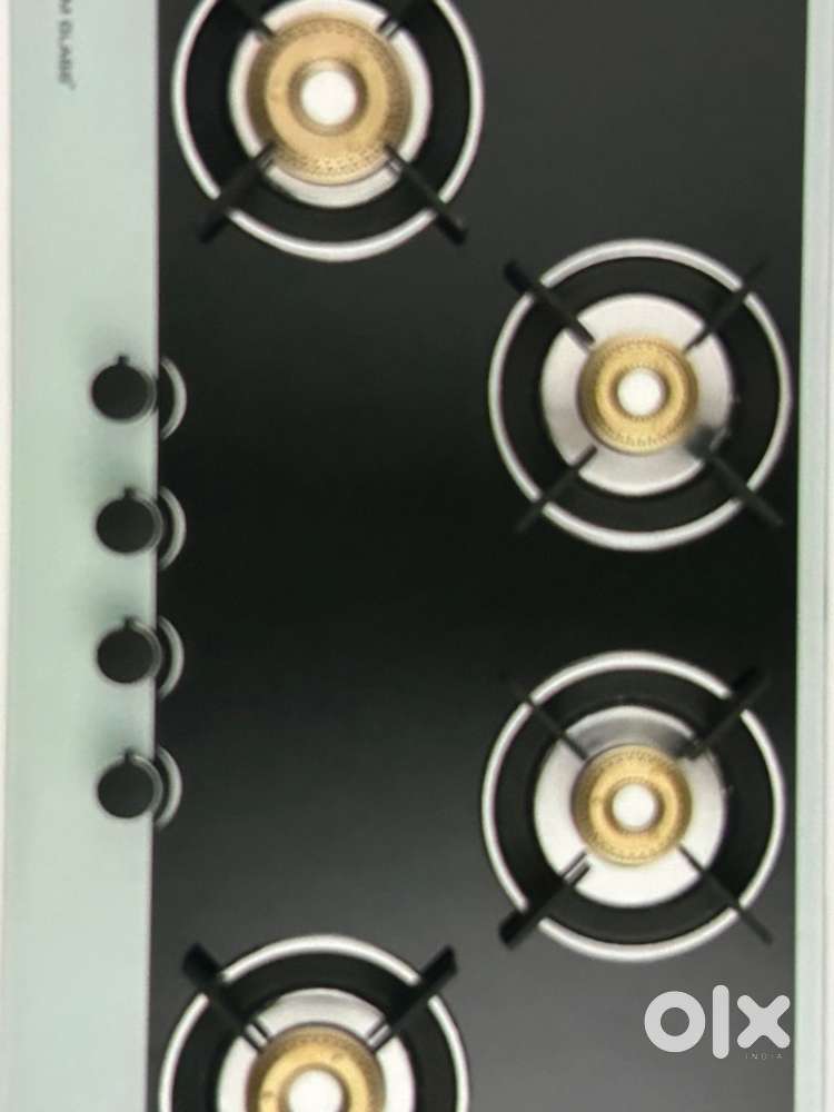 Four burner gas stove