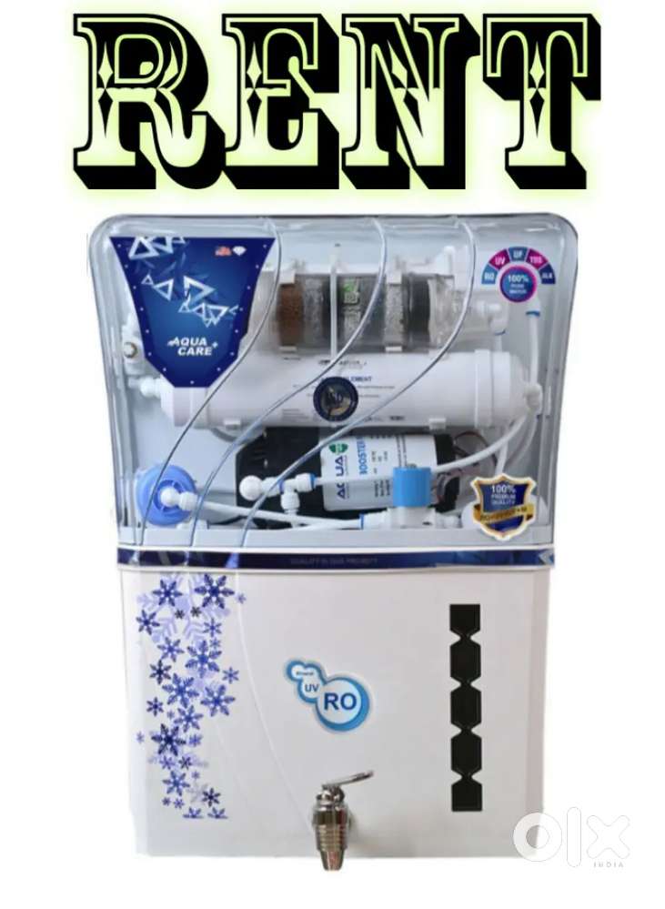 Ro water purifier available on rent