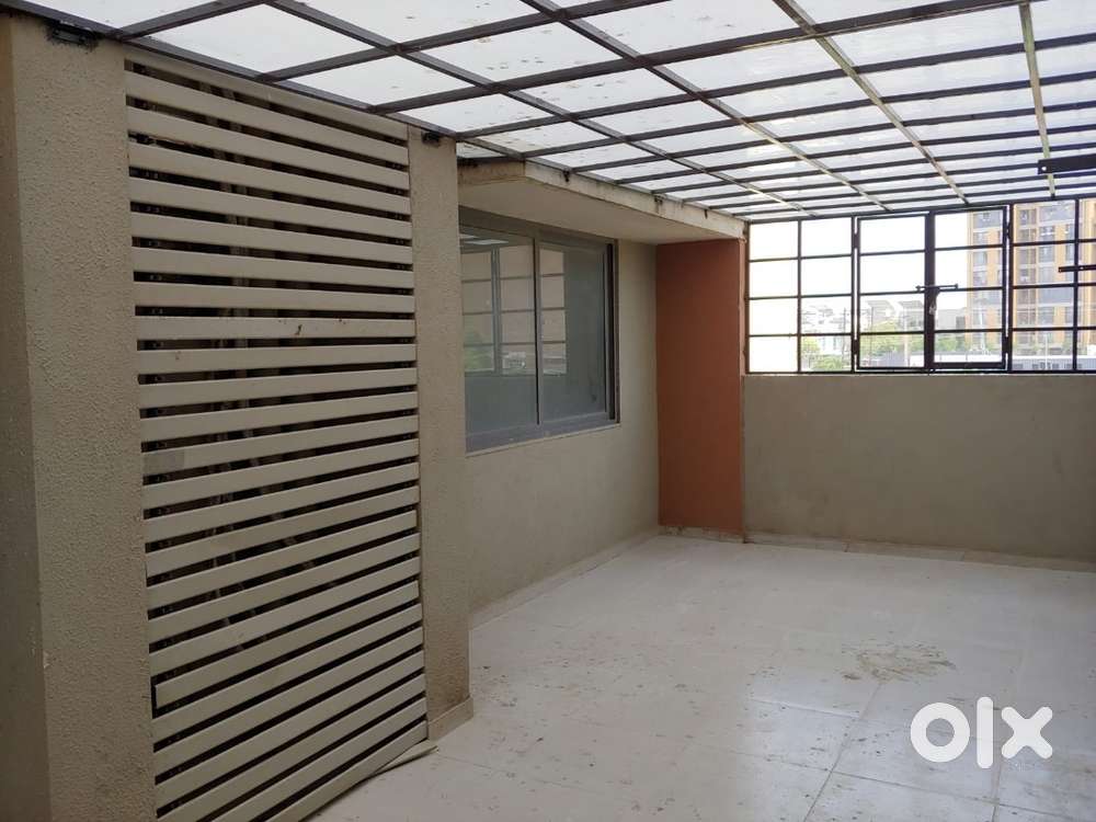 3bhk flat with 300 sq feet terrace for urgent sale