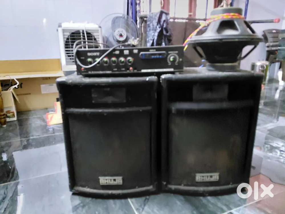 Assemblie Amplifier 2 speaker box 2 speaker