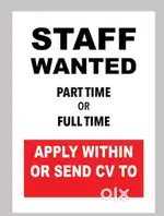 DELIVERY BOYS PART TIME ONLY ( Job Timings - 1PM TO 7 PM)