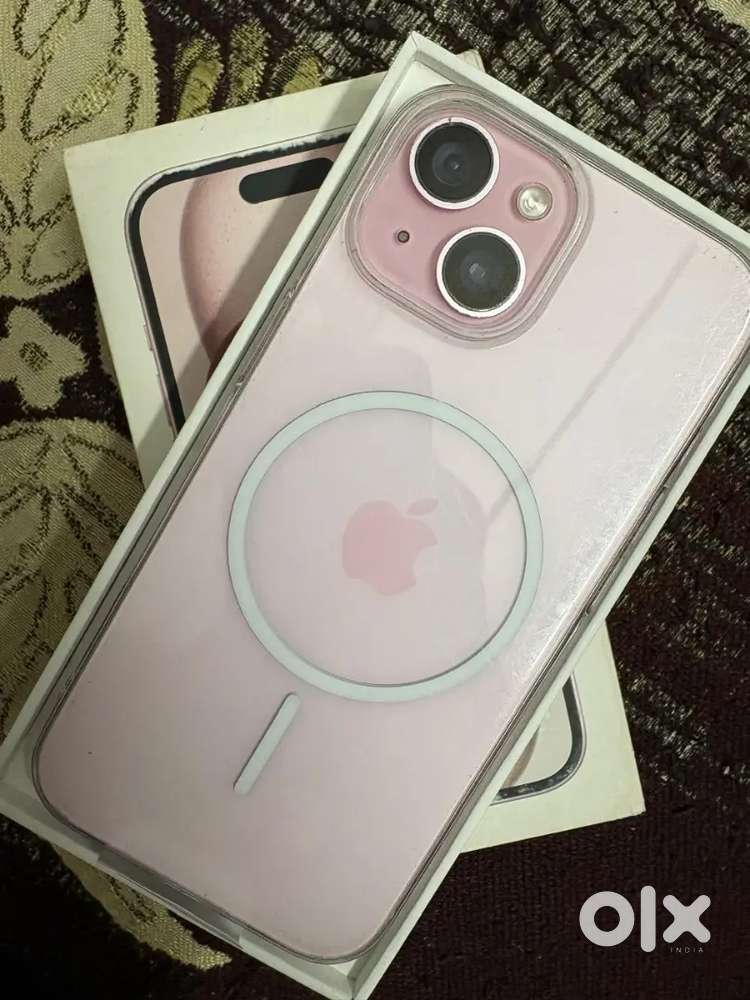 15 pink color 91 battery. ( I phone 16 1 month old - 54000)