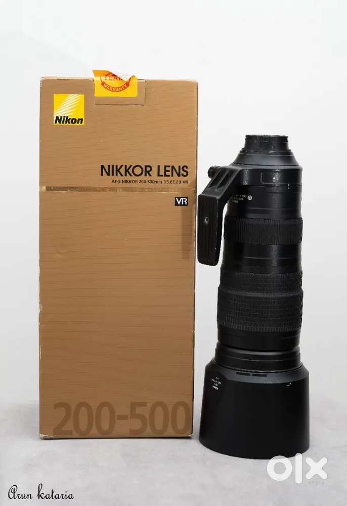 Nikon Nikkor 200-500 F mount Lens