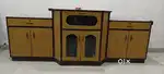 Wooden showcase
