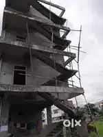 Under construction G+3 house for sale near Vishnupriya Gardens.
