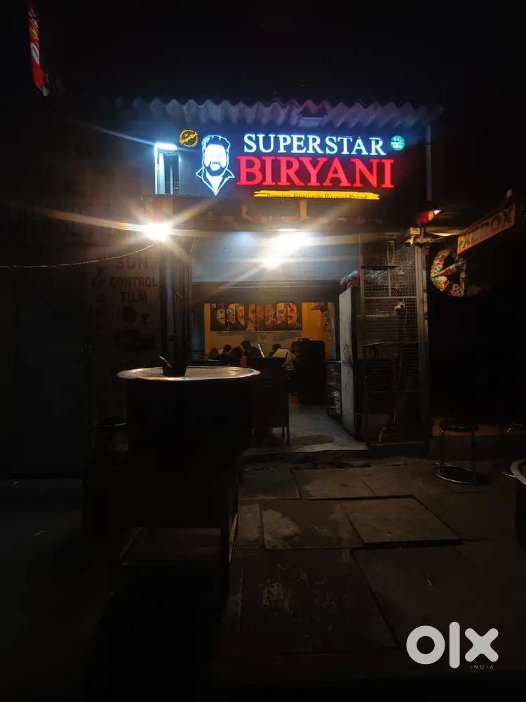 Super star briyani francies advance 4laks iruku + 2laks franchise fees