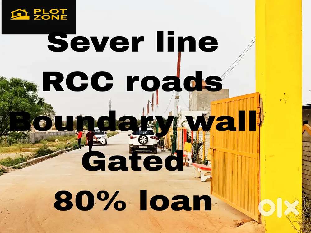 Affordable Plot in Gated Colony  25ft Road  Temple  School