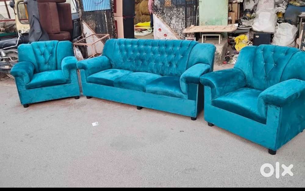 3+1+1  box sofa wooden sofa set affordable price
