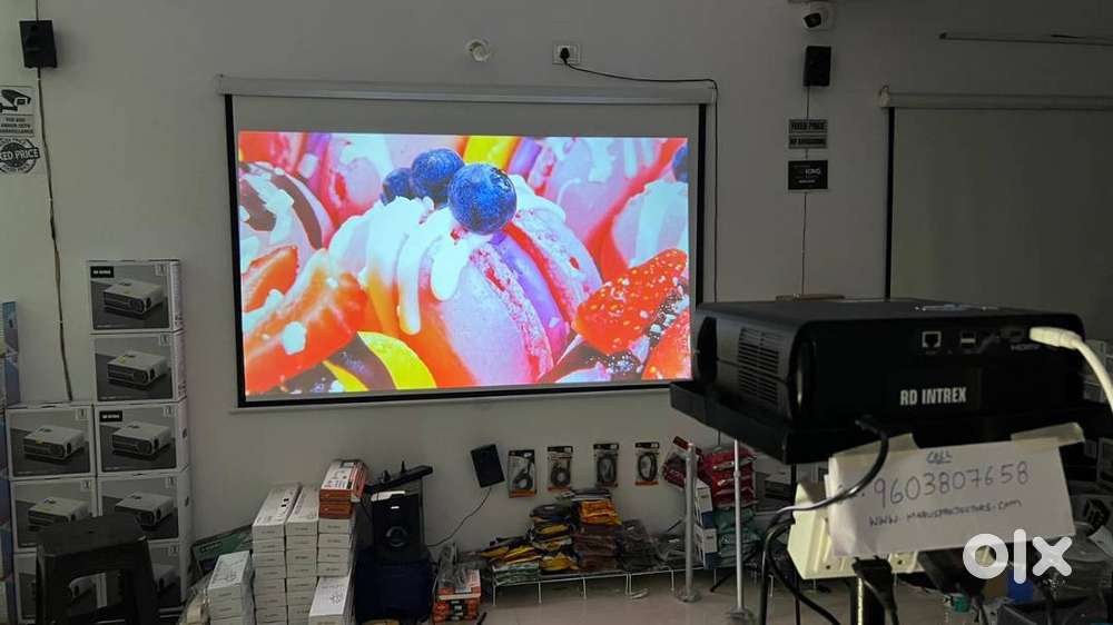 Best NEW quality 4K 3D projectors and screens wall tripod at wholesale