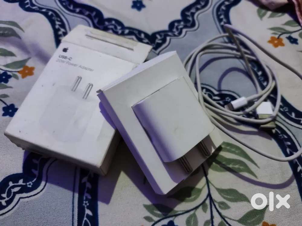 I phone charger good health...