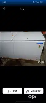 500 liter Blue star friger full working conditions