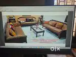 3 seater sofa , 4 seat sofa, 2 chairs, 1 sofa
