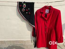 Wollen coat brand-new used one