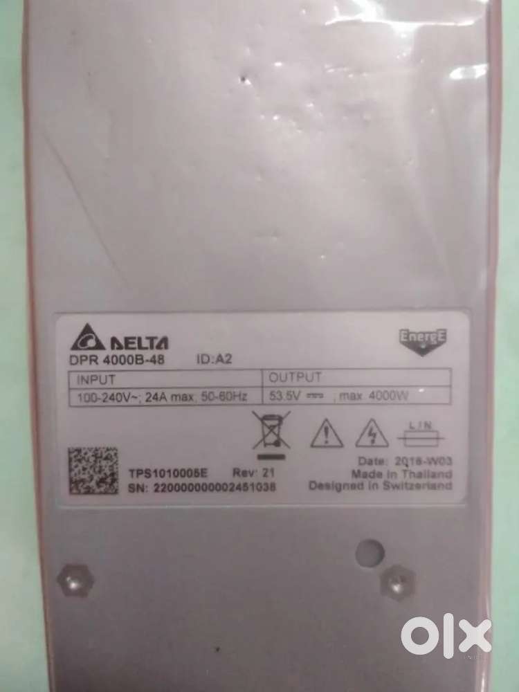 Delta dpr 4000b-48 rectifier module for sale power supply