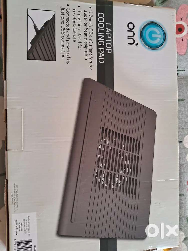 LAPTOP COOLING PAD NEW BOUGHT FROM Wal-Mart suit upto 17 LAPTOP