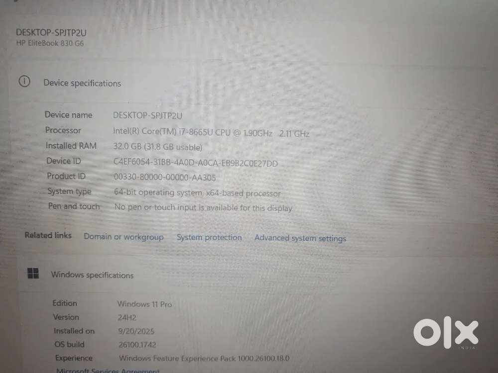 HP ELITEBOOK 830 G6