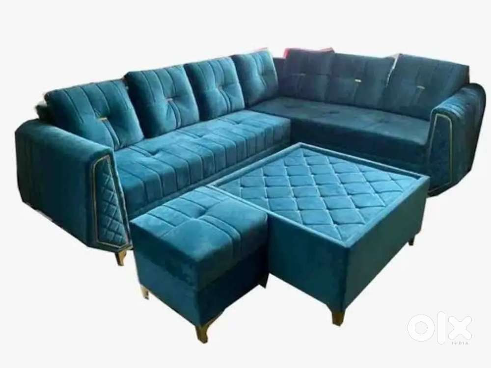 Big discount buy new sofa 8499, L type sofa 13990/-