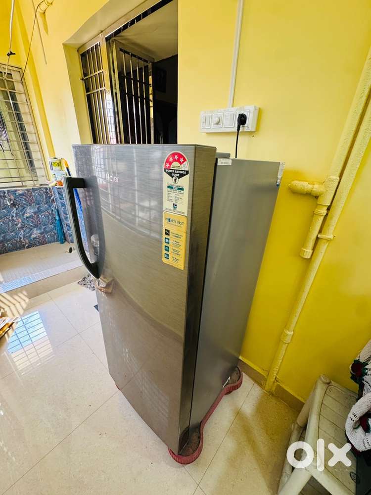 Top notch condition single door 195. ltr Haier fridge 1.5 months old