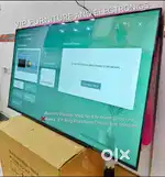 55 INCH 4K QLED FRAMELESS SMART ANDROID GOOGLE LED TV SOUND BAR INBUIT