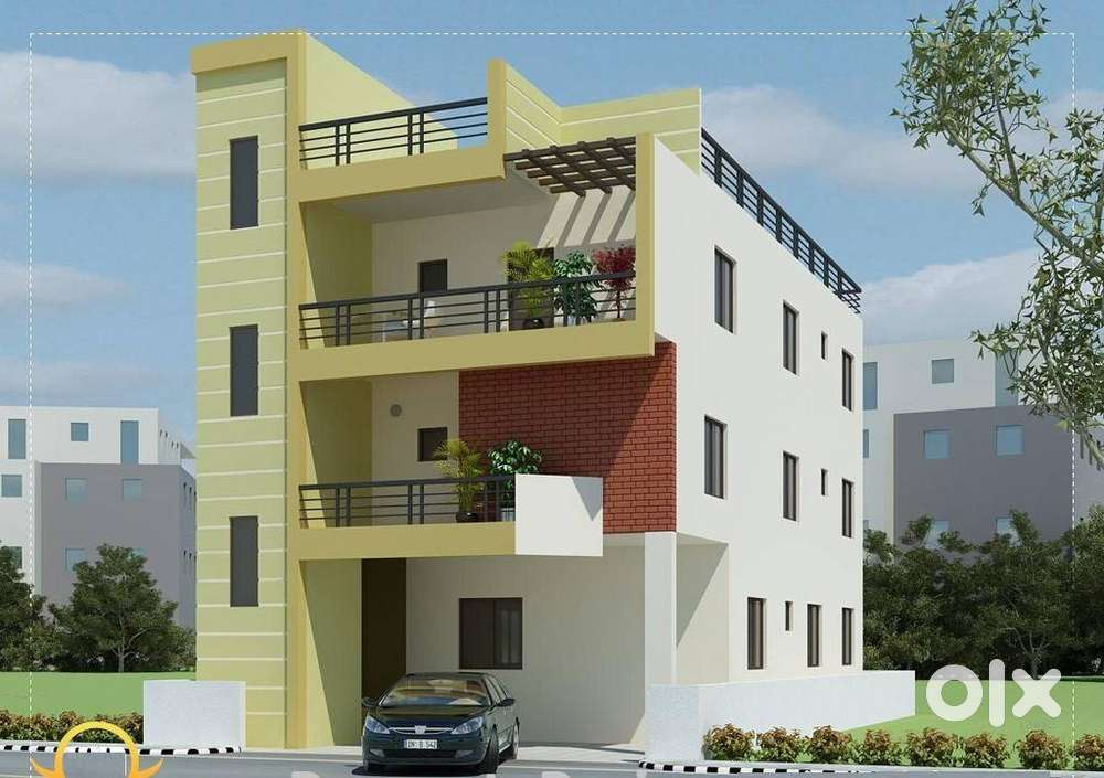 240 Gaj 4bhk G+2 big Flat for sale in kanha green colony siwaya meerut