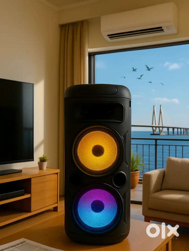 S3 HIGH PLEASANT PROFESSIONAL BASS BLUETOOTH SPEAKER, MIC,1.5FT NEW