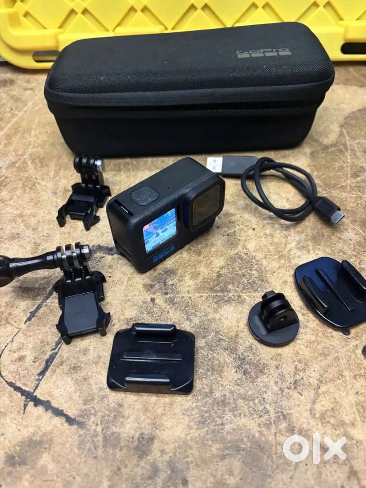 GoPro HERO 12 Waterproof Action Camera with Accessories and Case
