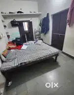Room with attached kitchen