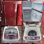 I'd89 lg 5 star rating double door fridge & top load fully automatic