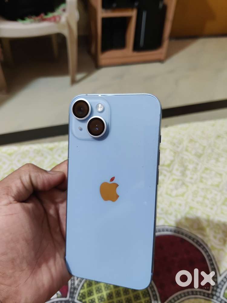 Iphone 14 128 GB Sky Blue Ek Dum New Condition 2 Saal Purana hain