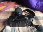 Sony Alpha 6100 with kit lens and 55-210