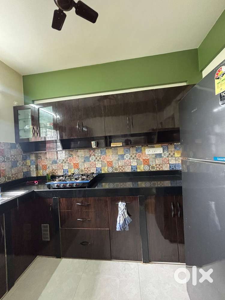 2BHK furnished flat for rent near SBI, Thivim