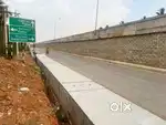 NH206 attached land (between Tarikere and Birur) for rent.