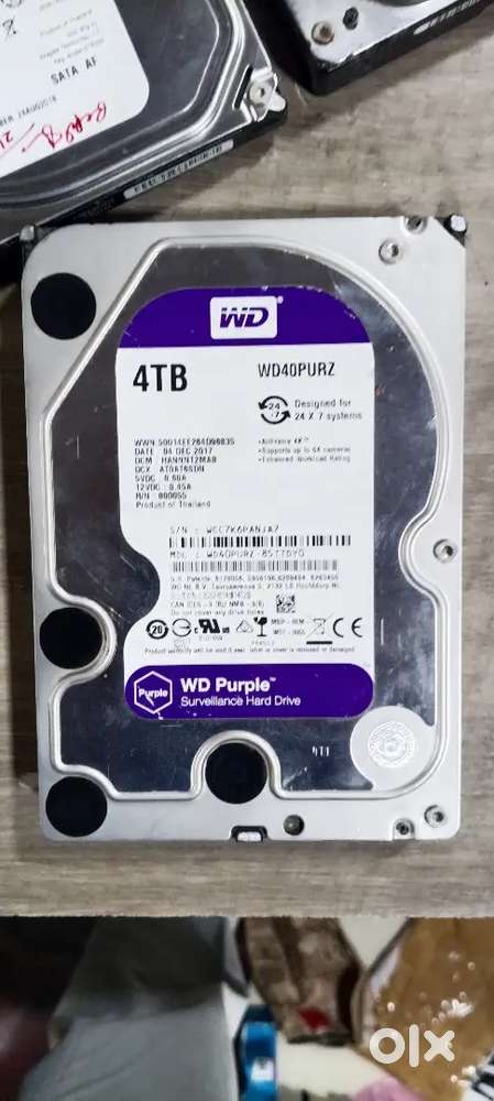4tb hard disc sell using dvr and computer