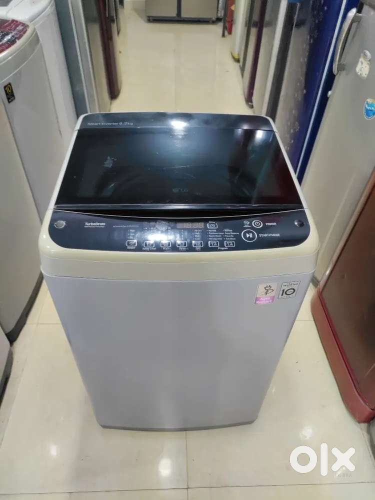 _(LG SMART INVERTER 6.2 KG TOP LOAD WASHING MACHINE AVAILABLE )_