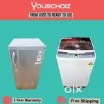 Home Essentials Combo Fridge & Washing Machine at Unbeatable Prices
