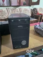 Computer with LED monitor & UPS