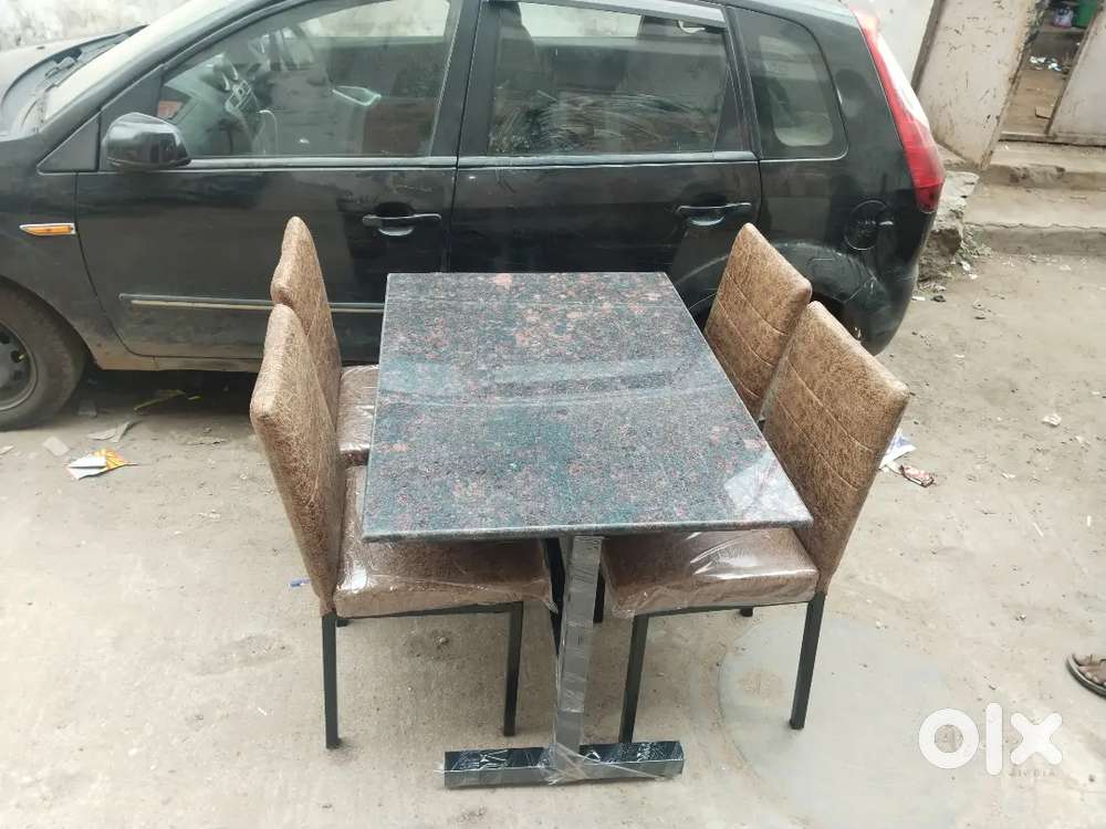 Hotel table and chairs