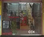 Shop front glass gate
